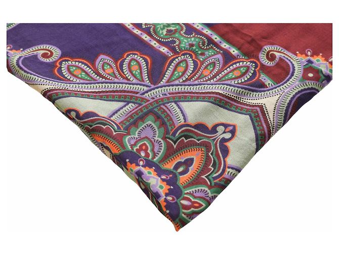 Autre Marque Bella Ballou Paisley Wollschal mehrfarbig - Ansicht 5