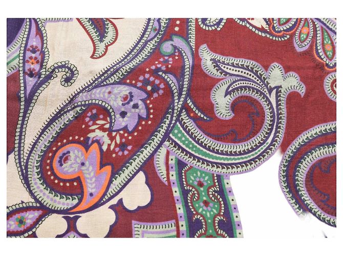Autre Marque Bella Ballou Paisley Wollschal mehrfarbig - Ansicht 6