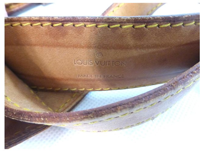 Louis Vuitton Correa para Keepall 45 monograma Beige - vista 6