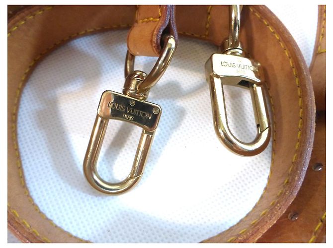 Louis Vuitton Correa para Keepall 60 monogram Beige - vista 4