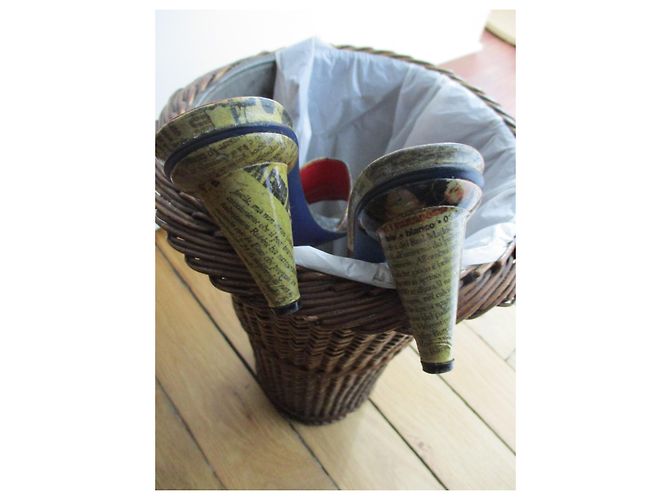 Free Lance Zoccoli in pelle lucida, 36,5. Multicolore - vista 4