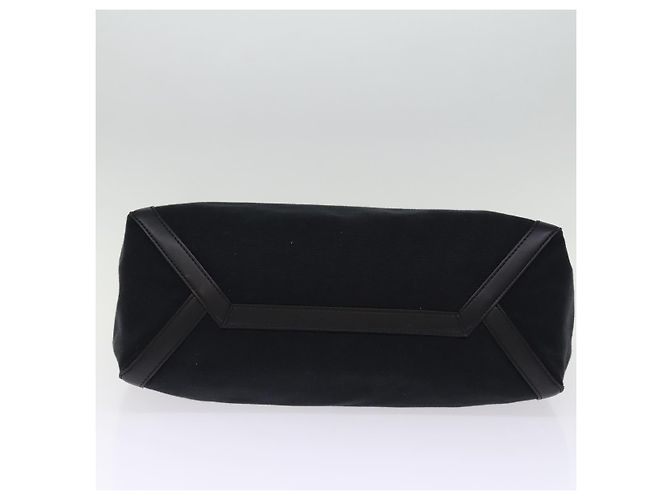 VALENTINO Borsa Tote Canvas Nera Auth bs14456 Nero - vista 5