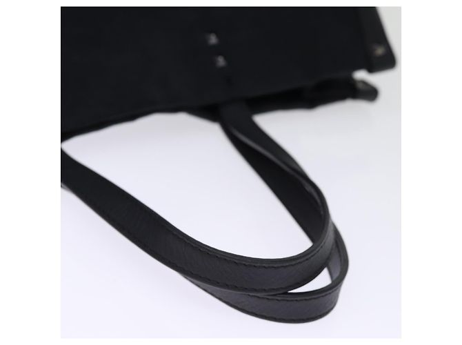 VALENTINO Borsa Tote Canvas Nera Auth bs14456 Nero - vista 7
