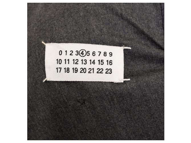 Maison Martin Margiela Blazer a petto foderato Maison Margiela Grigio - vista 10