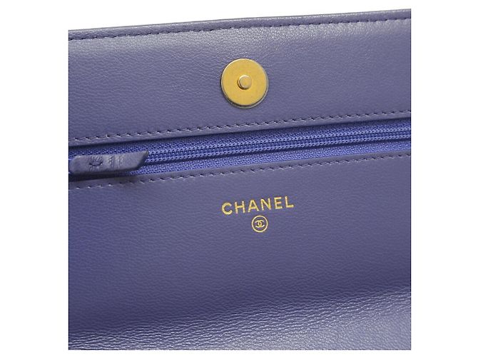 Chanel Wallet on Chain Violet - vue 6