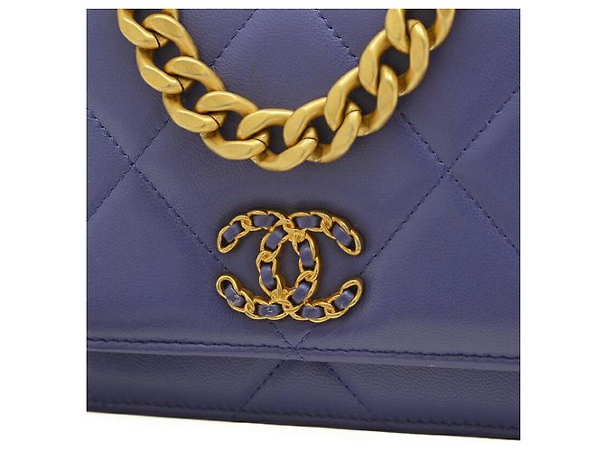 Chanel Wallet on Chain Violet - vue 7