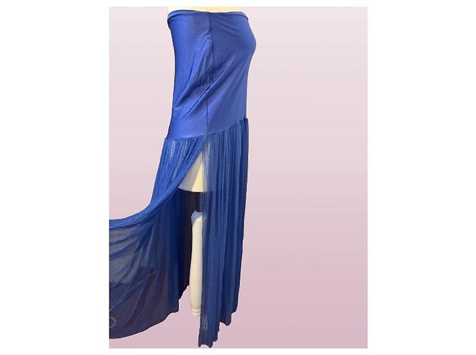 Vestido Nicole Olivier Azul de Nylon - vista 3
