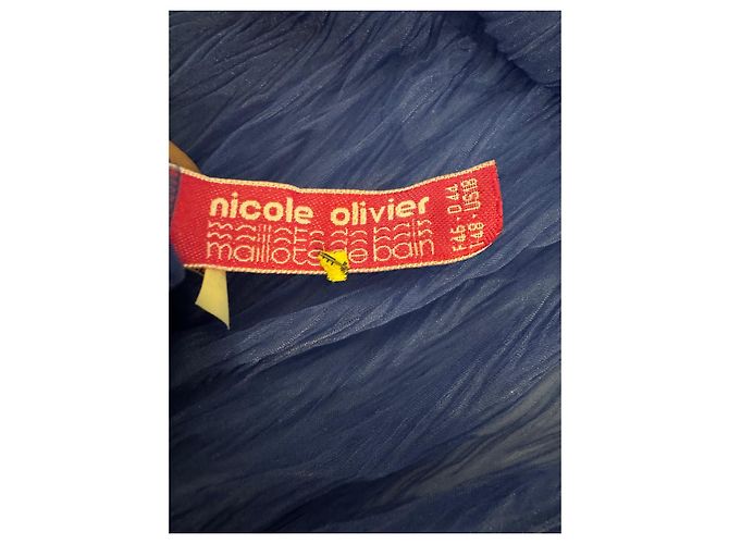 Vestido Nicole Olivier Azul de Nylon - vista 7