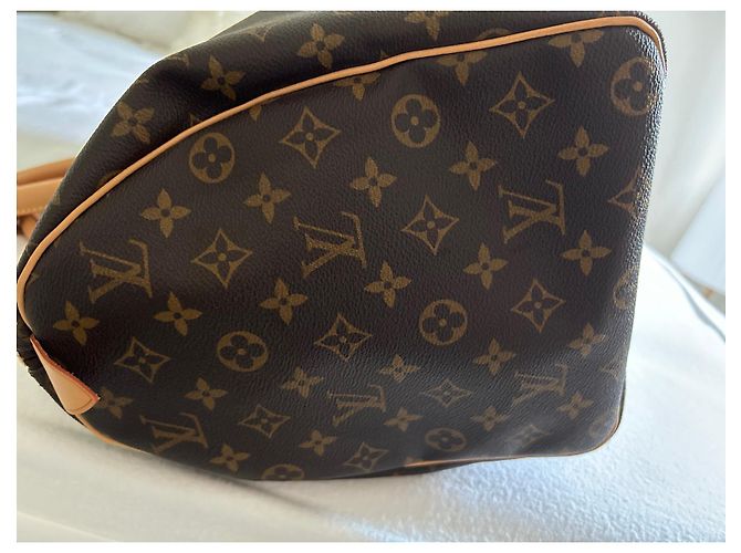 Louis Vuitton Keepall Borsa in Tela - vista 3