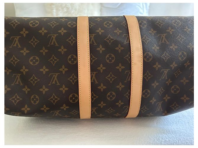 Louis Vuitton Keepall Borsa in Tela - vista 5
