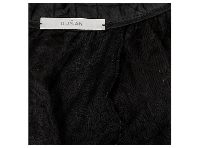Autre Marque Langes Steppkleid „Dušan“ Schwarz - Ansicht 12