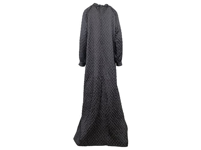 Autre Marque Langes Steppkleid „Dušan“ Schwarz - Ansicht 4