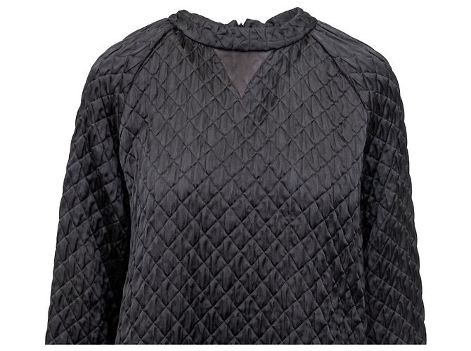 Autre Marque Langes Steppkleid „Dušan“ Schwarz - Ansicht 5