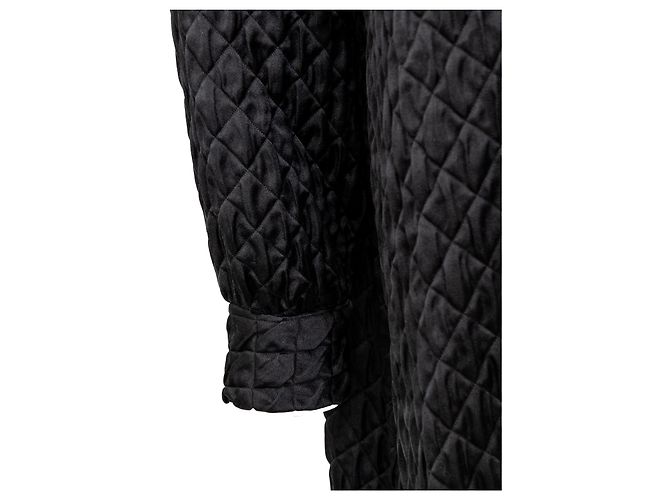 Autre Marque Langes Steppkleid „Dušan“ Schwarz - Ansicht 7