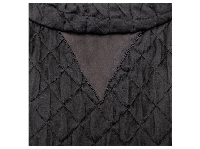 Autre Marque Langes Steppkleid „Dušan“ Schwarz - Ansicht 9