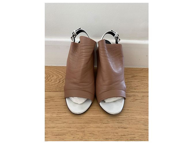 Sandali BALENCIAGA T.EU 35 Pelle Cammello - vista 2