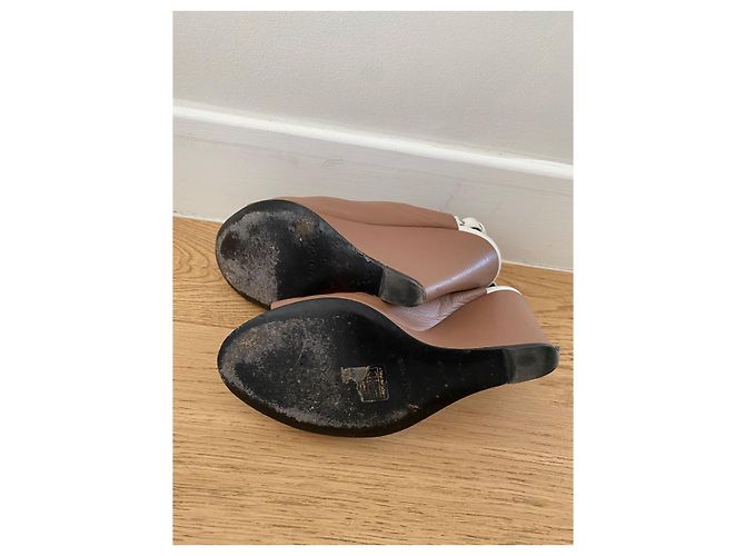Sandali BALENCIAGA T.EU 35 Pelle Cammello - vista 4