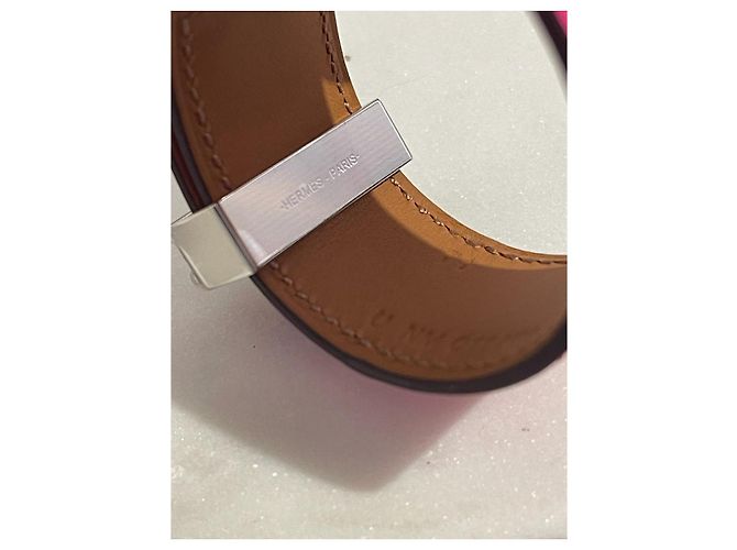 Médor Hermès Bracciali HERMES T. Pelle Rosa - vista 5