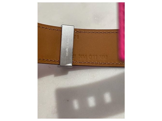 Médor Hermès Bracciali HERMES T. Pelle Rosa - vista 6
