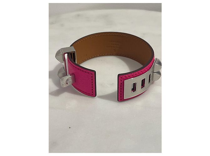 Médor Hermès Bracciali HERMES T. Pelle Rosa - vista 7