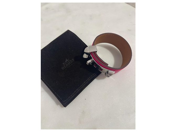 Médor Hermès Bracciali HERMES T. Pelle Rosa - vista 8