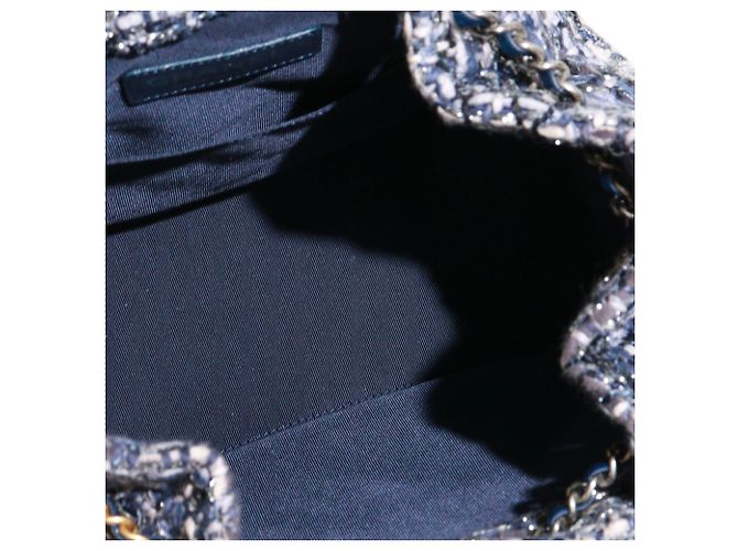 Mademoiselle CHANEL - Zaino Gabrielle Chanel in tweed blu navy - vista 11