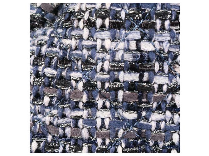 Mademoiselle CHANEL - Zaino Gabrielle Chanel in tweed blu navy - vista 7