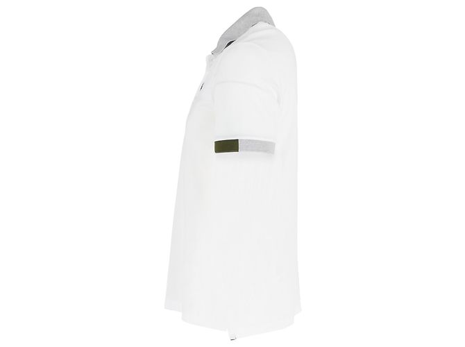 Camisa pólo masculina Givenchy em algodão branco - vista 2