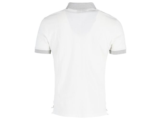 Camisa pólo masculina Givenchy em algodão branco - vista 3