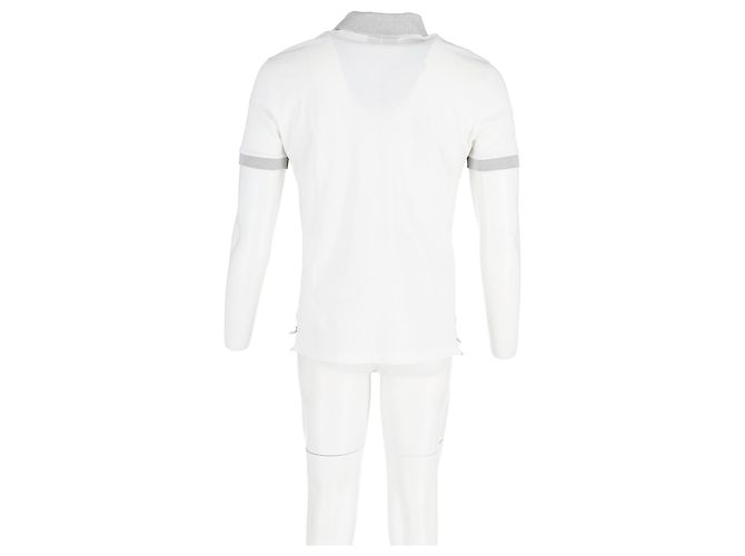 Camisa pólo masculina Givenchy em algodão branco - vista 6