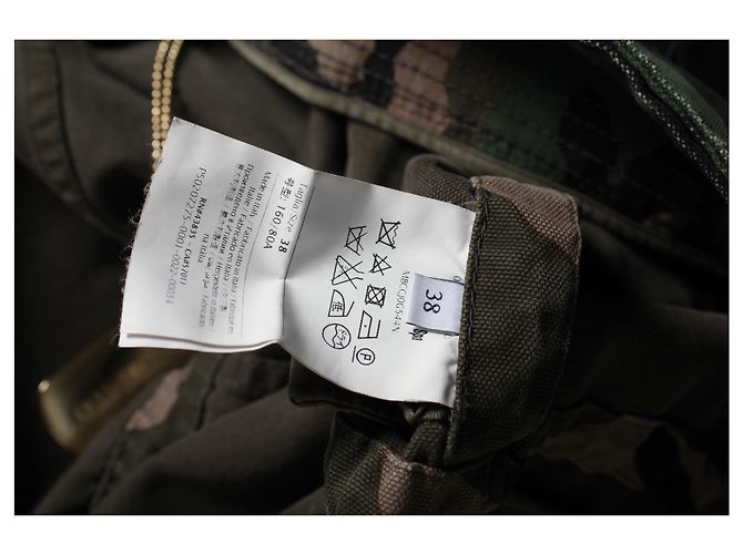 Autre Marque Chaqueta de camuflaje Valentino en algodón verde oliva - vista 10