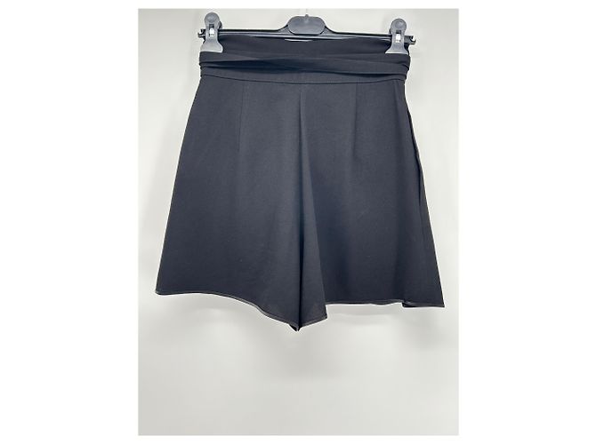 Marc Jacobs Shorts T.US 0 Synthetisch Schwarz - Ansicht 2