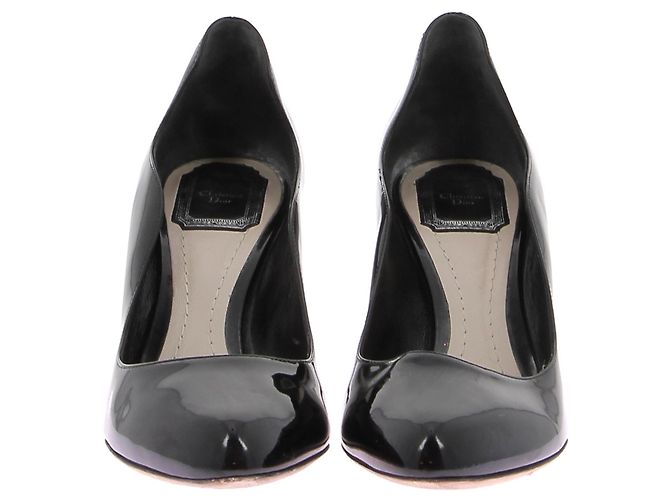 Dior Absätze T.EU 39.5 Leder Schwarz - Ansicht 4
