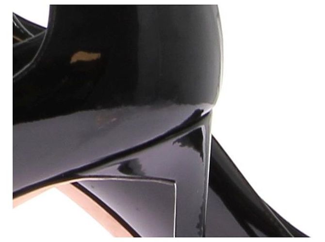 Dior Absätze T.EU 39.5 Leder Schwarz - Ansicht 7