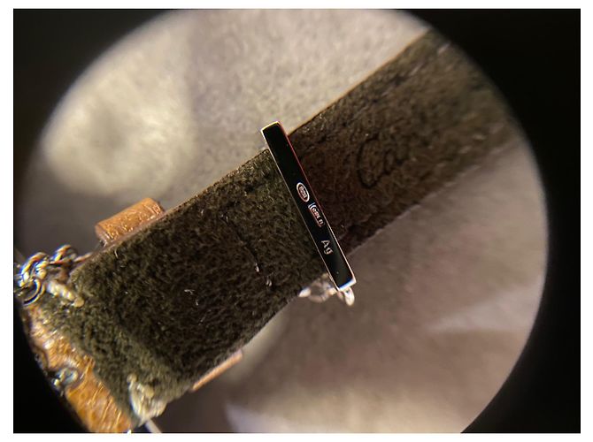 Bracciale Cartier in pelle Caramel Argento Caramello - vista 4