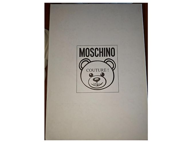 Sneakers Moschino Teddy Bianco - vista 8