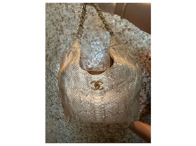 Borsa a tracolla Chanel 2014-2015 Paris-Dallas in pelle esotica Rif: 938912 - vista 11