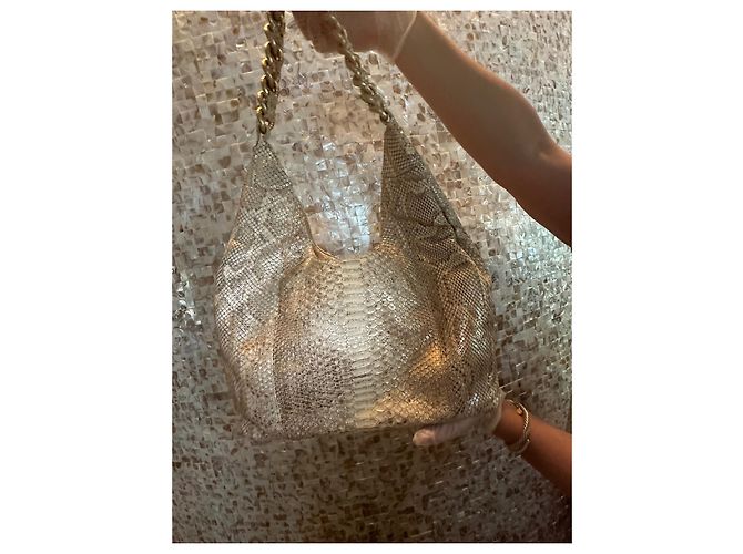Borsa a tracolla Chanel 2014-2015 Paris-Dallas in pelle esotica Rif: 938912 - vista 13