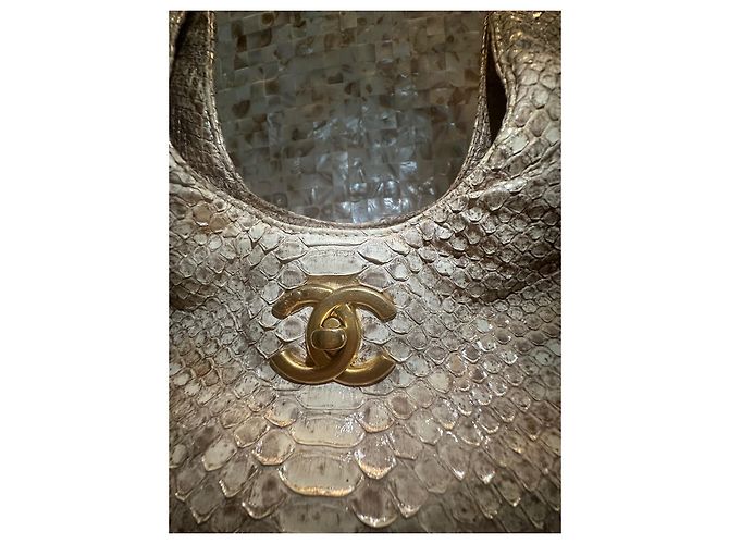 Borsa a tracolla Chanel 2014-2015 Paris-Dallas in pelle esotica Rif: 938912 - vista 2
