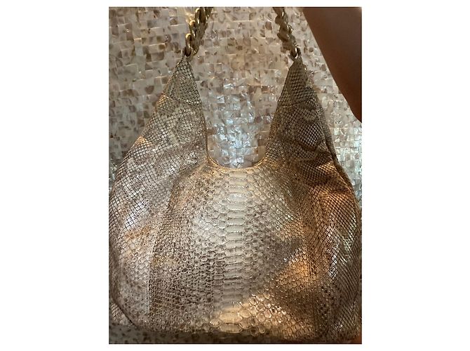Borsa a tracolla Chanel 2014-2015 Paris-Dallas in pelle esotica Rif: 938912 - vista 8
