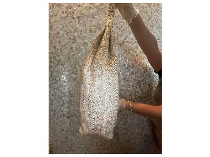 Borsa a tracolla Chanel 2014-2015 Paris-Dallas in pelle esotica Rif: 938912 - vista 9