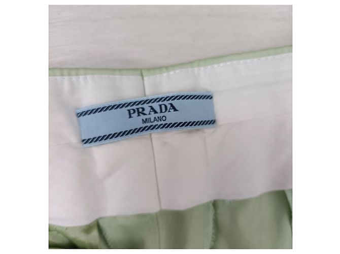 Hellgrüne Prada-Hose aus den 2000er Jahren - Ansicht 3