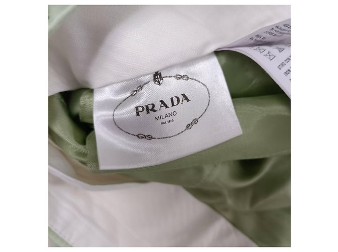 Hellgrüne Prada-Hose aus den 2000er Jahren - Ansicht 4