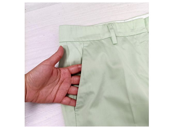 Hellgrüne Prada-Hose aus den 2000er Jahren - Ansicht 5