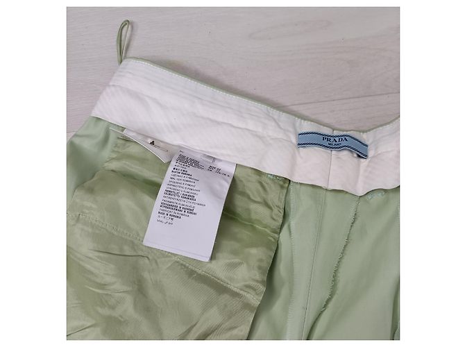 Hellgrüne Prada-Hose aus den 2000er Jahren - Ansicht 7