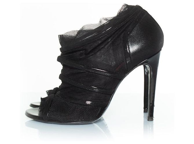 DOLCE & GABBANA, Botines Keira de tul Negro - vista 2