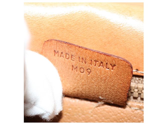 Céline CELINE Borsa a mano in tela macadam PVC 2modo Brown Auth 75809 Marrone - vista 12