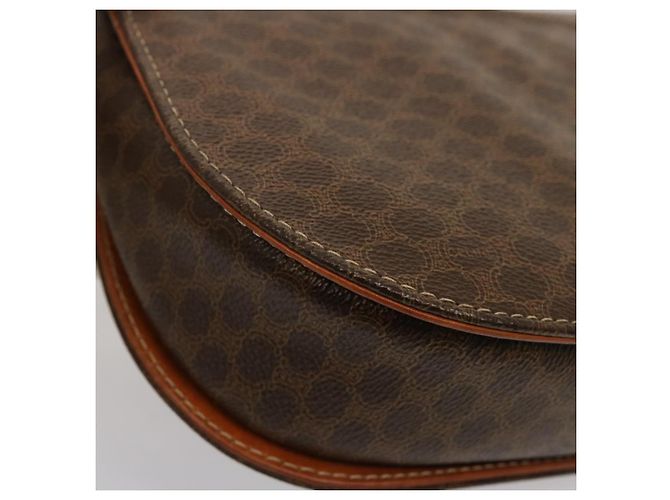 Céline CELINE Borsa a mano in tela macadam PVC 2modo Brown Auth 75809 Marrone - vista 16