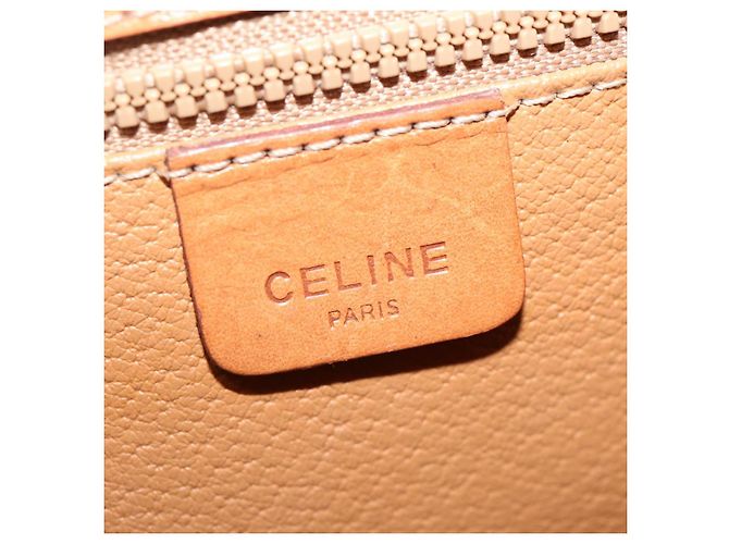 Céline CELINE Borsa a mano in tela macadam PVC 2modo Brown Auth 75809 Marrone - vista 18
