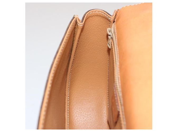 Céline CELINE Borsa a mano in tela macadam PVC 2modo Brown Auth 75809 Marrone - vista 19